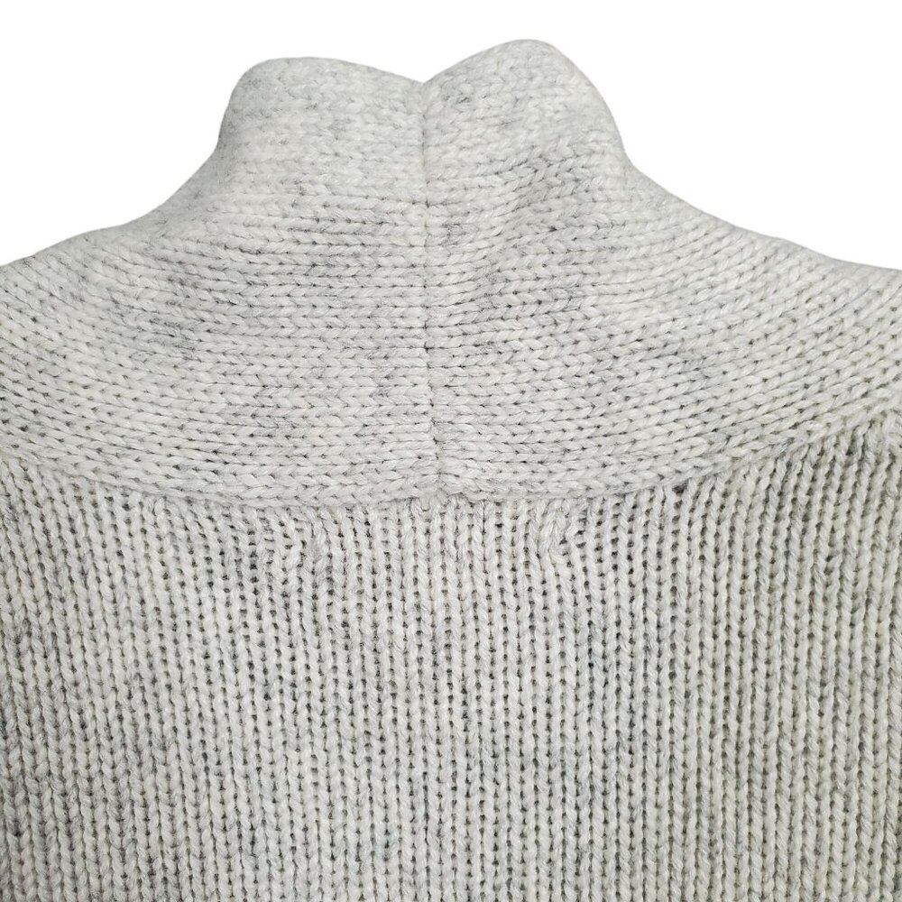 Banana Republic Womens XS Sweater Cable Knit Deep V Lambswool Cashmere Modal - Picture 11 of 11